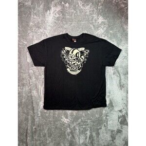 Vtg FELON CLOTHING Love Thy Neighbor  Short Sleeve Size XXL Black